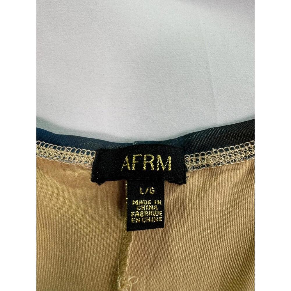 AFRM Multicolored Marlo Maxi Dress Size L/G with Fabric Pull ex-RTR - Picture 6 of 11